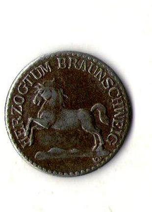 Німеччина - германия 5 пфеннингов 1918 нотгельд железо герцогство брауншвик №1272