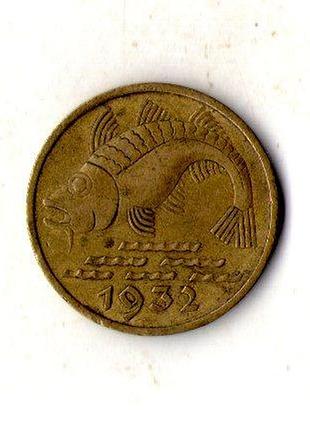 Данциг › вільне місто данциг › 10 пфенігів, 1932 рік №1721