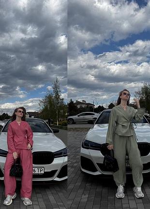 Костюм льон бохо
