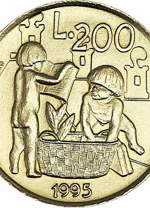 Сан-маріно 200 лір, 1995 no1392