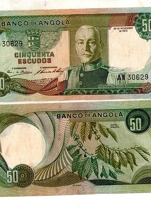 Ангола португальська 50 ескудо 1972 рік №478
