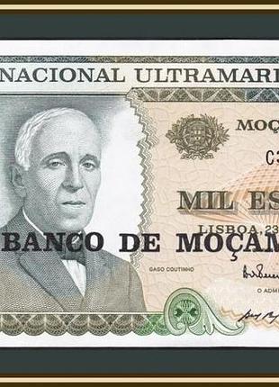 Мозамбік - мозамбик (португальський) 1000 ескудо 1972 (1976) unc №042