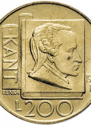 Сан-марино 200 лір, 1996 алюміній-бронза, 5g, ø 24mm №3046