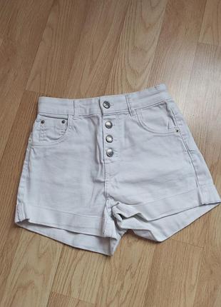 Джинсовые шорты для девочки,bershka