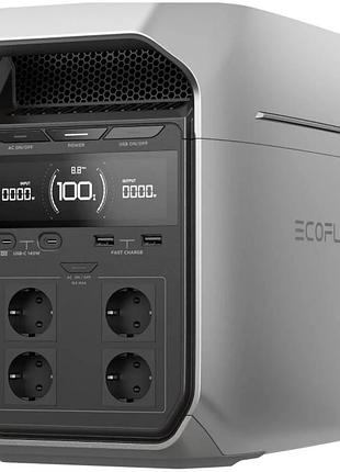 Портативна зарядна станція ecoflow delta 3 plus 1024 втч електростанція 1800 вт lifepo4 ups