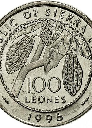 Ею-леоне 100 леоне, 1996 no354
