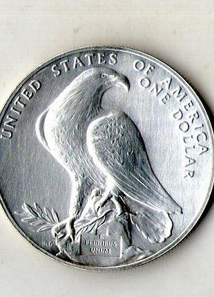 Сша 1 долар 1984 рік xxiii олімпійські ігри лос-анжелес срібло 900 пр. 26.7 гр.