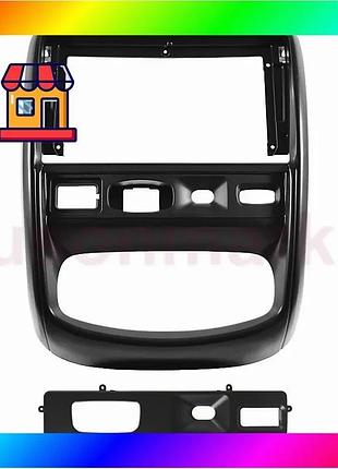 Bs перехідна рамка renault best mix duster 2010-2015 (f-6696) 9" black bas77/n