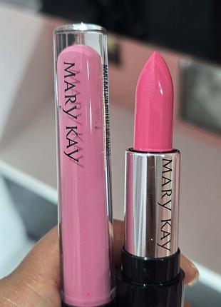 Блиск для губ pink ballerina помада mary kay