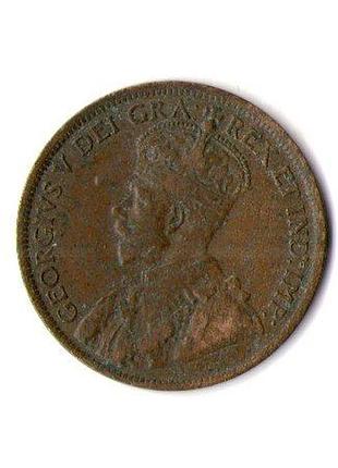 Канада ø король георг v 1 цент, 1916 год бронза, 5.67g, ø 25.5mm no1921