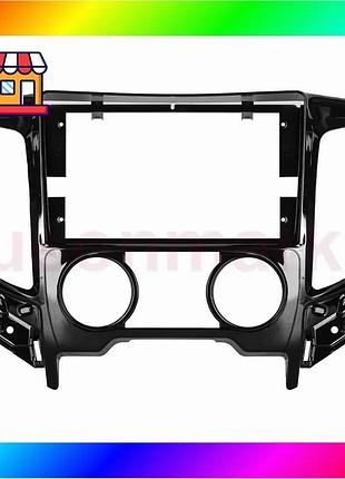 Bs переходная рамка mitsubishi best mix l200 2015+ pajero sport 2015-2019 (3690) 9" bas77/n