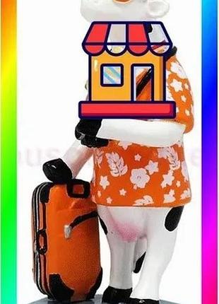 Bs статуэтка коллекционная корова best mix vacation (size m) полирезин bas77/n