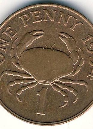 Гернсі - гернси 1 пенни, 1994 рік №1969