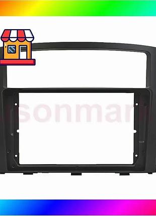 Bs перехідна рамка mitsubishi best mix pajero 2007+ (tk 0557) 6627 9" black bas77/n