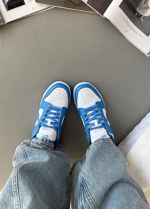 Кроссовки nike sb dunk blue premium