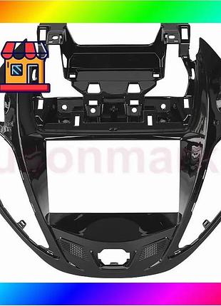 Bs переходная рамка 2 best mix din hevxm ford b-max 2012-2017 bas77/n
