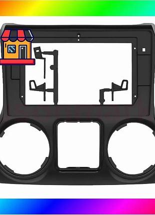 Bs перехідна рамка jeep best mix wrangler 2010-2017 (6944) 10" bas77/n