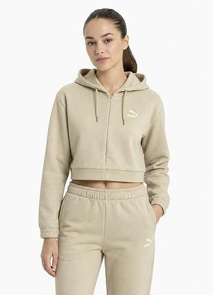 Укорочена зіп худі puma 3