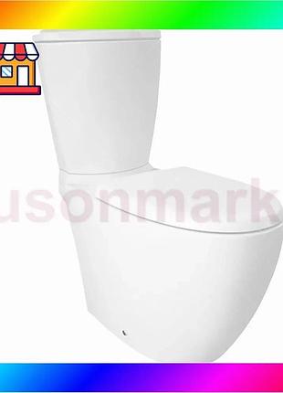 Bs унитаз rak ceramics best mix venice (унитаз бачок крышка abs soft close delux) (rak0040) белый bas77/n