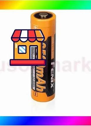 Bs аккумулятор 18650 fenix best mix 3500mah li-ion (черно-желтый) bas77/n