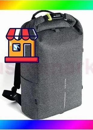 Bs рюкзак-антивор xd design best mix bobby urban 15.6" (объем 22-27 л) grey bas77/n