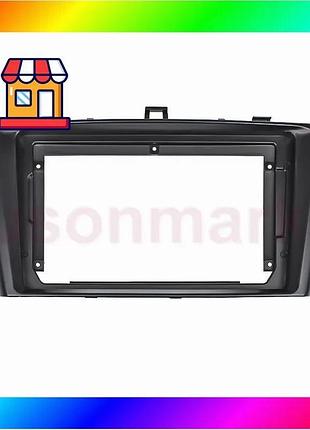 Bs переходная рамка toyota best mix avensis 2009-2015 (6598) 9" bas77/n