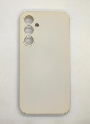 Силіконовий чохол, бампер для samsung galaxy s23 fe (молочний) 3