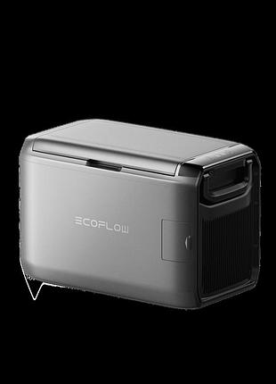 Портативний автохолодильник ecoflow glacier classic 45l компресорний холодильник 55 вт двозонний без акб efglacier45l-eu-nbox