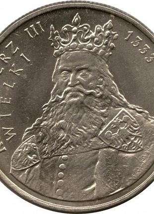 Польша 100 злотых, 1987 король казимир iii великий №2238