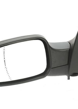 Зеркало боковое renault scenic/grand scenic 2003-2009, в сборе, левое, электрическая регулировка, асферическое, с подогревом,