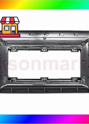 Bs переходная рамка chevrolet best mix hummer buick gmc 2006+ универсальная 10.1" black bas77/n