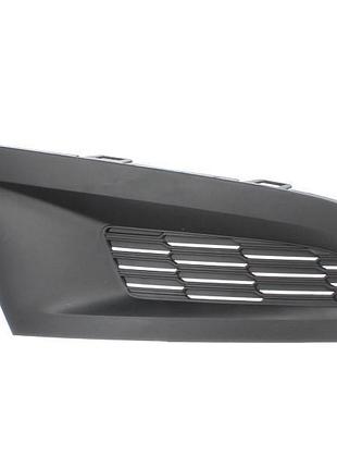Решетка бампера volkswagen polo 5 hb 2009-2015, без отв. п/тум., правая, avtm, 6r0853666c9b9, 7415 912