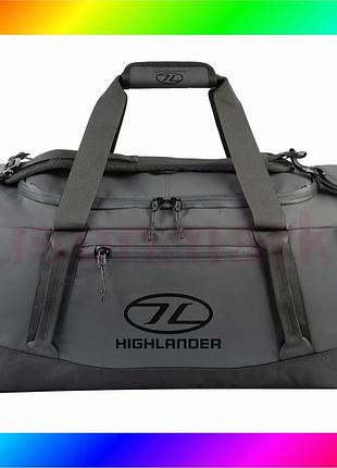 Bs сумка дорожная водозащитная best mix highlander hauler duffel 65l black (db133-bk) bas77/n