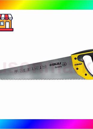 Bs ножовка по дереву best mix 450мм 3tpi grizzly sigma (4400821) bas77/n