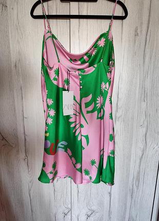 Сукня рожева zara