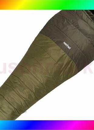 Bs спальный мешок wechsel best mix mudds winter -5° m tl olive/mud green left (232052) bas77/n