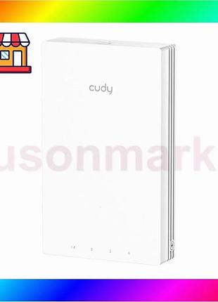 Bs точка доступа cudy best mix ap1300 wall настенная wifi 5 с поддержкой mesh двухдиапазонная гигабитн bas77/n