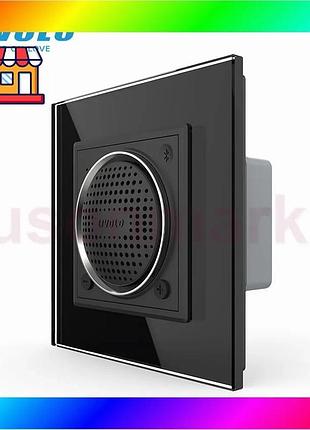 Bs bluetooth колонка livolo best mix чорний скло (vl-c7-fcf-2bp) bas77/n