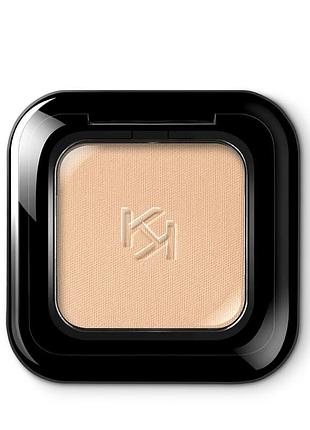 Kiko milano тени для век high pigment eyeshadow sparkling 01 matte flax