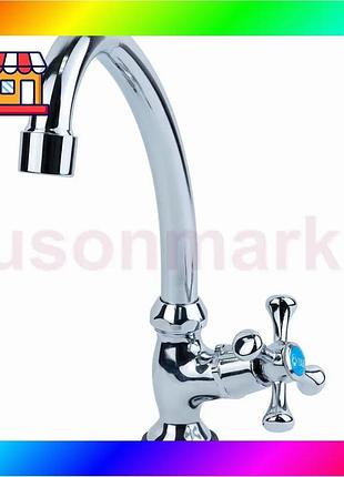 Bs смеситель vn 1/2" best mix монокран на гайке tau (vn-1g160c) bas77/n