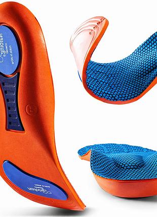 Ортопедичні устілки для кросівок амортизуючі дихаючі устілки для бігу та спорту