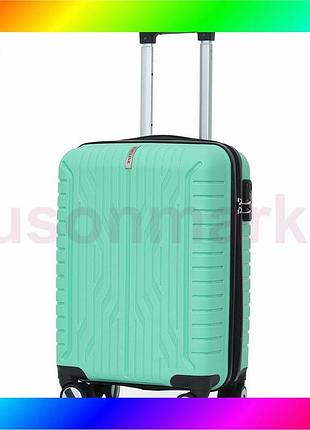 Bs чемодан semi line best mix 19" (s) sea green (t5612-1) bas77/n
