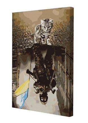 Картина за номерами riviera blanca наші котики 28x40 см (rb-0550)
