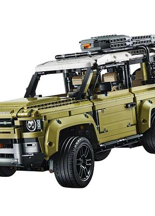 Конструктор technic land rover defender 2573 детали (42110) совместим с lego лего ленд ровер конструктор