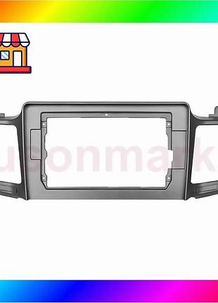 Bs переходная рамка toyota best mix rav4 2013-2019 (to 214t)) 10.1" gray bas77/n