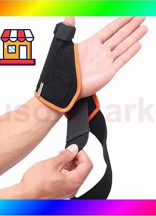 Bs бандаж ортез на best mix запястье и большой палец aolikes a-1670 left black + orange bas77/n
