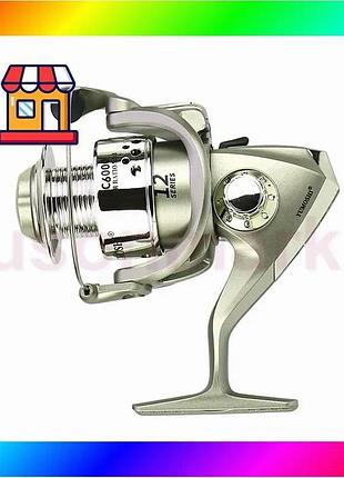 Bs котушка безінерційна yumoshi best mix sc 6000 silver bas77/n