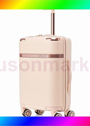 Bs чемодан semi line best mix 20" (s) ercu (t5945-2) bas77/n