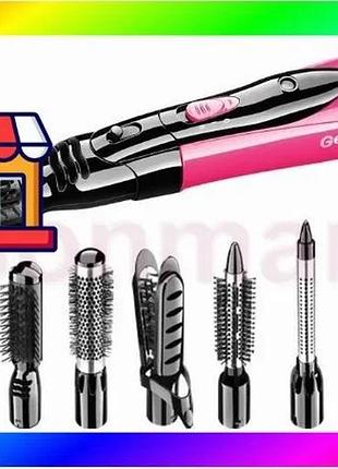 Bs стайлер gemei gm best mix 4835 фен-щетка 10 в 1 bas77/n