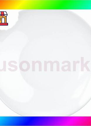 Bs набір надкуслених глибоких best mix тарілок tassen 2 штуки (24 см) порцеляна білий bas77/n